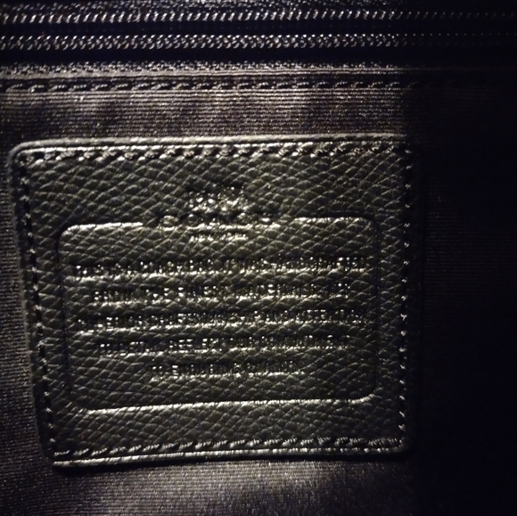 Coach Signature Handbag - Picture 5 of 6